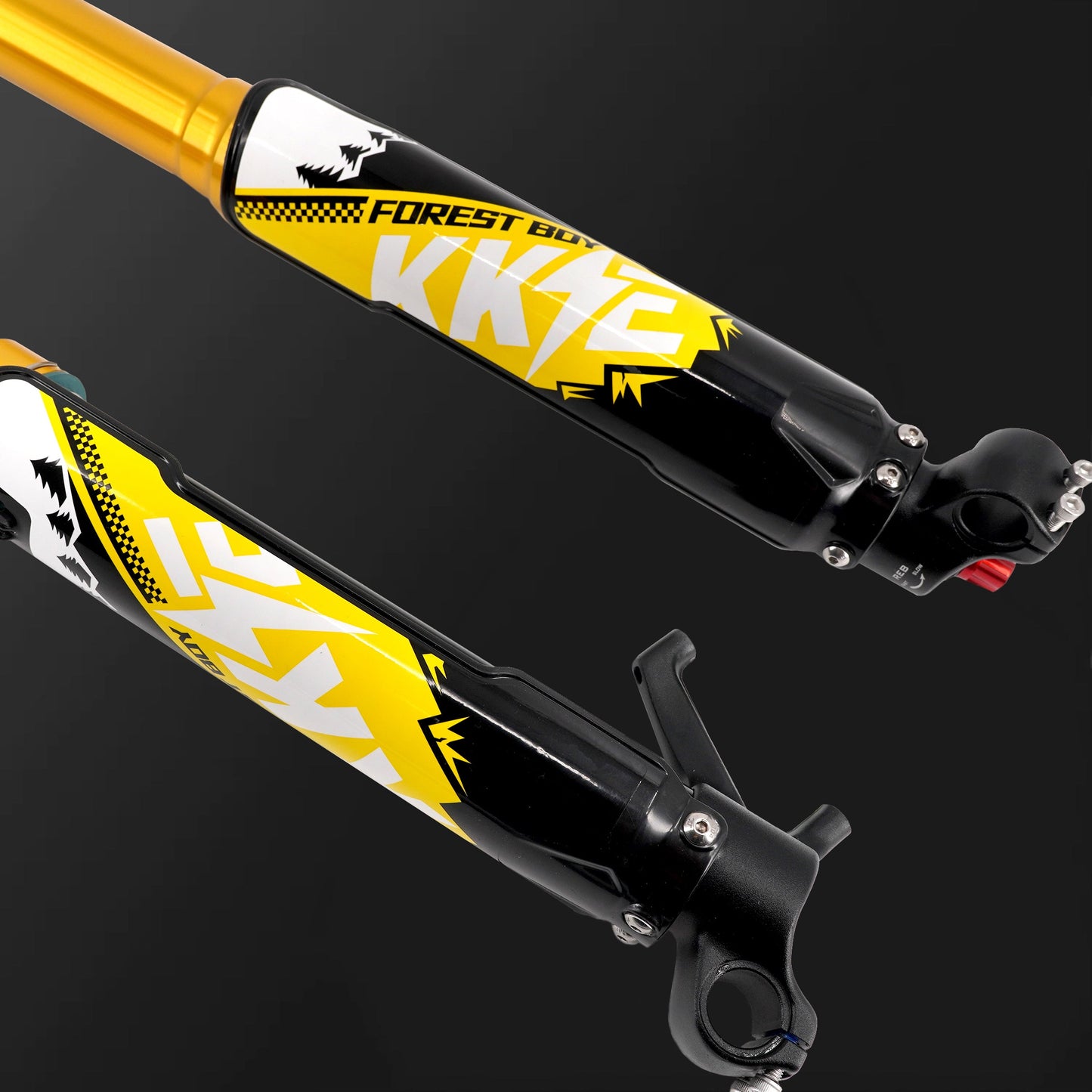 KKE 35MM Upgraded 5.5 Version Front Suspension Fork Fit Surron Light Bee, E-Ride Pro-SS, Talaria Sting MX3/MX4/R (Collective)