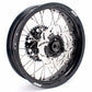 KKE 17 Inch Supermoto Rims for Honda CRF250R 04-13 CRF450R 02-12 Black