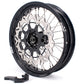 KKE 17 Inch Supermoto Rims for Honda CRF250R 04-13 CRF450R 02-12 Black