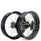 KKE 17 Inch Supermoto Rims for Honda CRF250R 04-13 CRF450R 02-12 Black