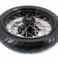 KKE CUSH DRIVE 3.5/4.25*17in. Supmermoto Wheels Kit For SUZUKI DRZ400SM 2005-2024 CST Tires