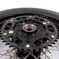 KKE CUSH DRIVE 3.5-4.25*17" Supermoto Wheels Kit For SUZUKI DRZ400 DRZ400E DRZ400S CST Tires