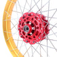 VMX 21" 18" Tubeless Rims Fit Honda Africa Twin CRF1100L 2020-2023 Red Hubs Gold Rims