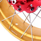 VMX 21" 18" Tubeless Rims Fit Honda Africa Twin CRF1100L 2020-2023 Red Hubs Gold Rims