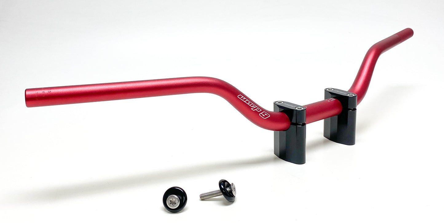 Warp9Racing MX/Offroad 1-1/8" Tapped Handlebars