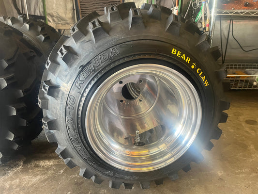 Real Racing Wheels 10"x14' Golf Cart Wheels - (Set of 4) - Call for shipping Quote