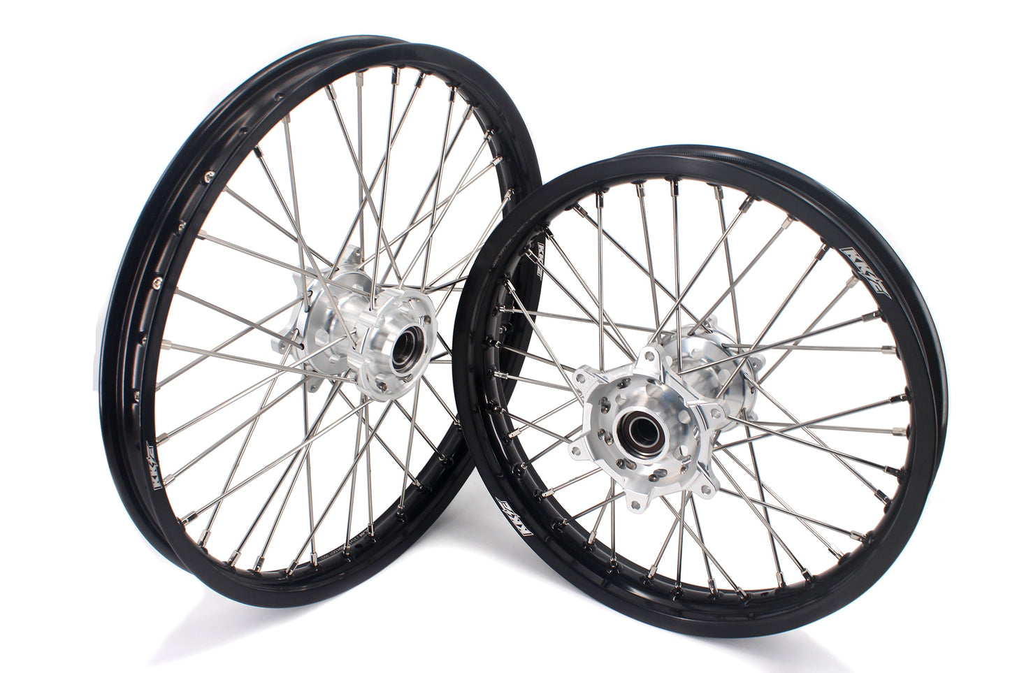 KKE 21 & 18 Enduro Rims for KTM EXC EXC-F EXC-W 125-530CC 2003-2025 Silver&Black
