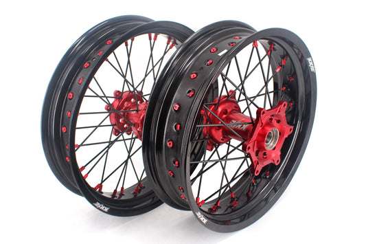 KKE 17inch Supermoto Wheels For Honda CRF250R 2014-2025 CRF450R 2013-2024 CRF450X 2019-2025