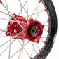 KKE 17 & 14 Kids Wheels Rims For HONDA CRF150R CRF150RB 2007-2025 Red Alloy Nipple