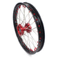 KKE 17 & 14 Kids Wheels Rims For HONDA CRF150R CRF150RB 2007-2025 Red Alloy Nipple