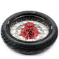 KKE 17 Inch Cush Drive Supermoto Rims Tires For HONDA XR650L 1993-2021