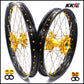 KKE 21 & 18 Enduro Rims for Suzuki RMZ250 2007-2022 RMZ450 2005 Gold Nipple