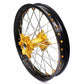 KKE 21 & 18 Enduro Rims for Suzuki RMZ250 2007-2022 RMZ450 2005 Gold Nipple