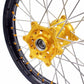 KKE 21 & 18 Enduro Rims for Suzuki RMZ250 2007-2022 RMZ450 2005 Gold Nipple