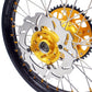 KKE 21 & 18 Enduro Rims for Suzuki RMZ250 2007-2022 RMZ450 2005 Gold Nipple
