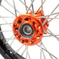 KKE 10/10 Small Kid's Wheels For KTM SX50 Mini Dirtbikes Orange Hub