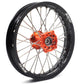 KKE 10/10 Small Kid's Wheels For KTM SX50 Mini Dirtbikes Orange Hub