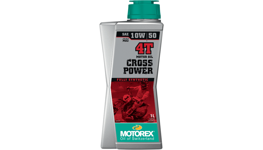 MOTOREX Cross Power Synthetic 4T Engine Oil - 10W-50 - 1L