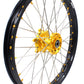 KKE 21 & 19 MX Dirt Bike Rims For SUZUKI RM125 2001-2007 RM250 2008 Gold Nipple