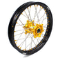 KKE 21 & 19 MX Dirt Bike Rims For SUZUKI RM125 2001-2007 RM250 2008 Gold Nipple