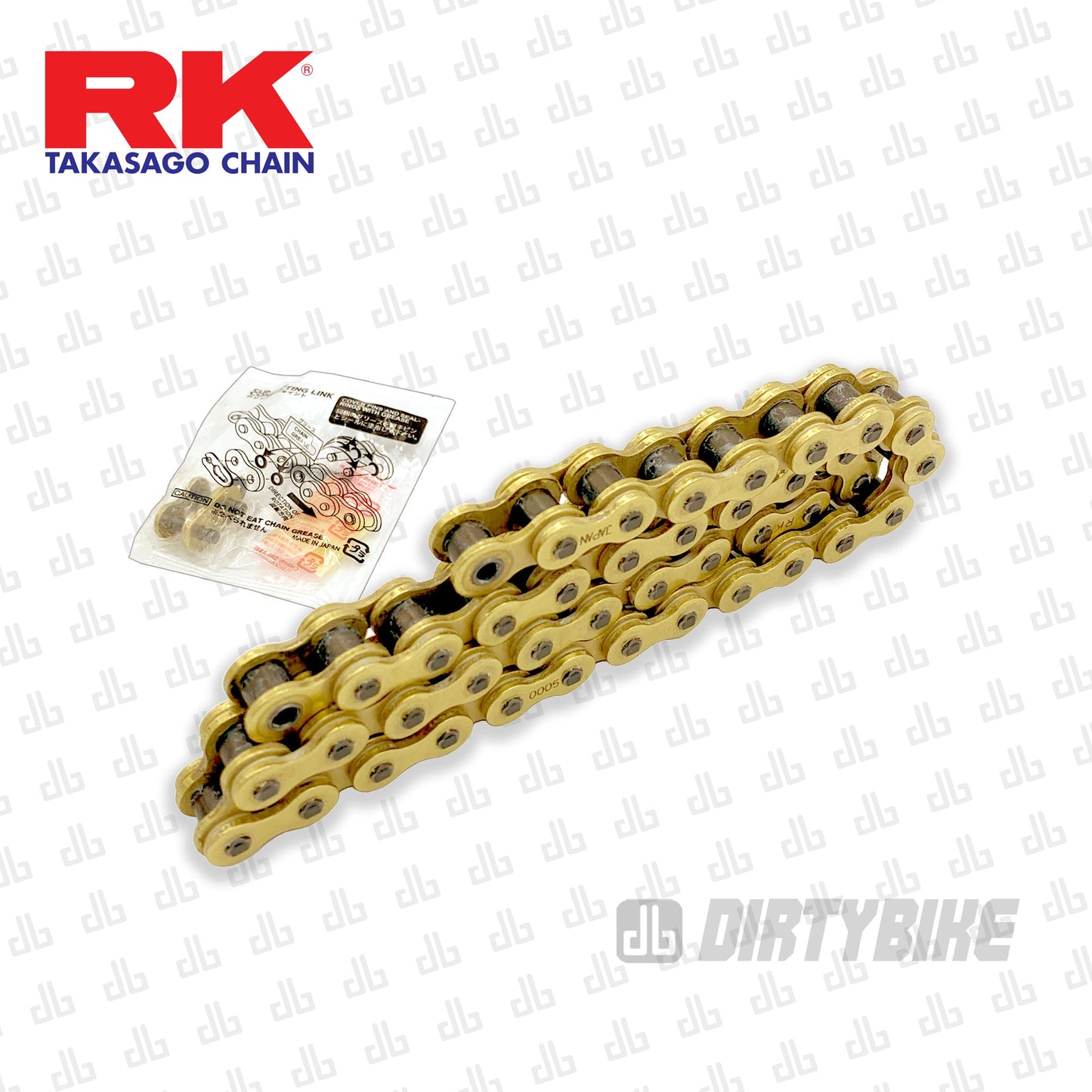 DirtyBike RK 420 Gold Series Primary Belt to Chain Conversion LBX