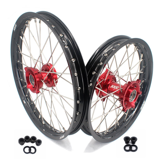 KKE 19/16 Factory Size Kids Big Wheels Rims Fit KTM SX 85 2025 Red