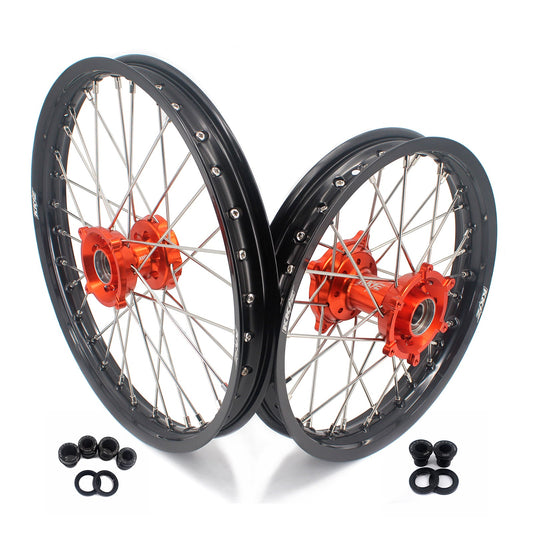 KKE 17/14 Factory Size Kids Big Wheels Rims Fit KTM SX 85 2025 Orange