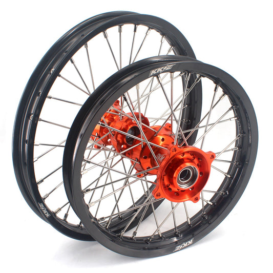 KKE 19/16 Factory Size Kids Big Wheels Rims Fit KTM SX 85 2025 Orange