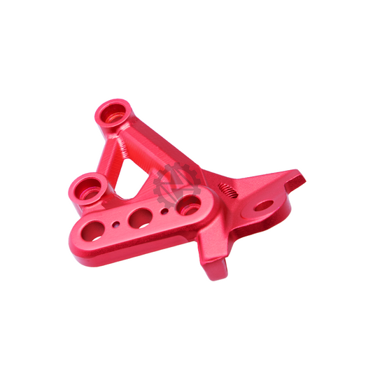 Left Footpeg Holder Red (Kickstand Side) Talaria Sting MX3 / MX4 / MX5