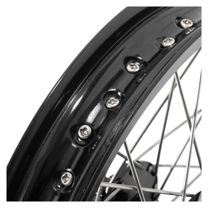 Rear Rim 16'' T7 7116 CNC Black Talaria Sting