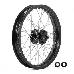 Rear Rim 16'' x 1.85" CNC Black Sur-Ron / Segway